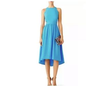 Karen Zambos Tara Dress, Blue, Medium $195